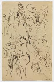 Diversos croquis i caricatures