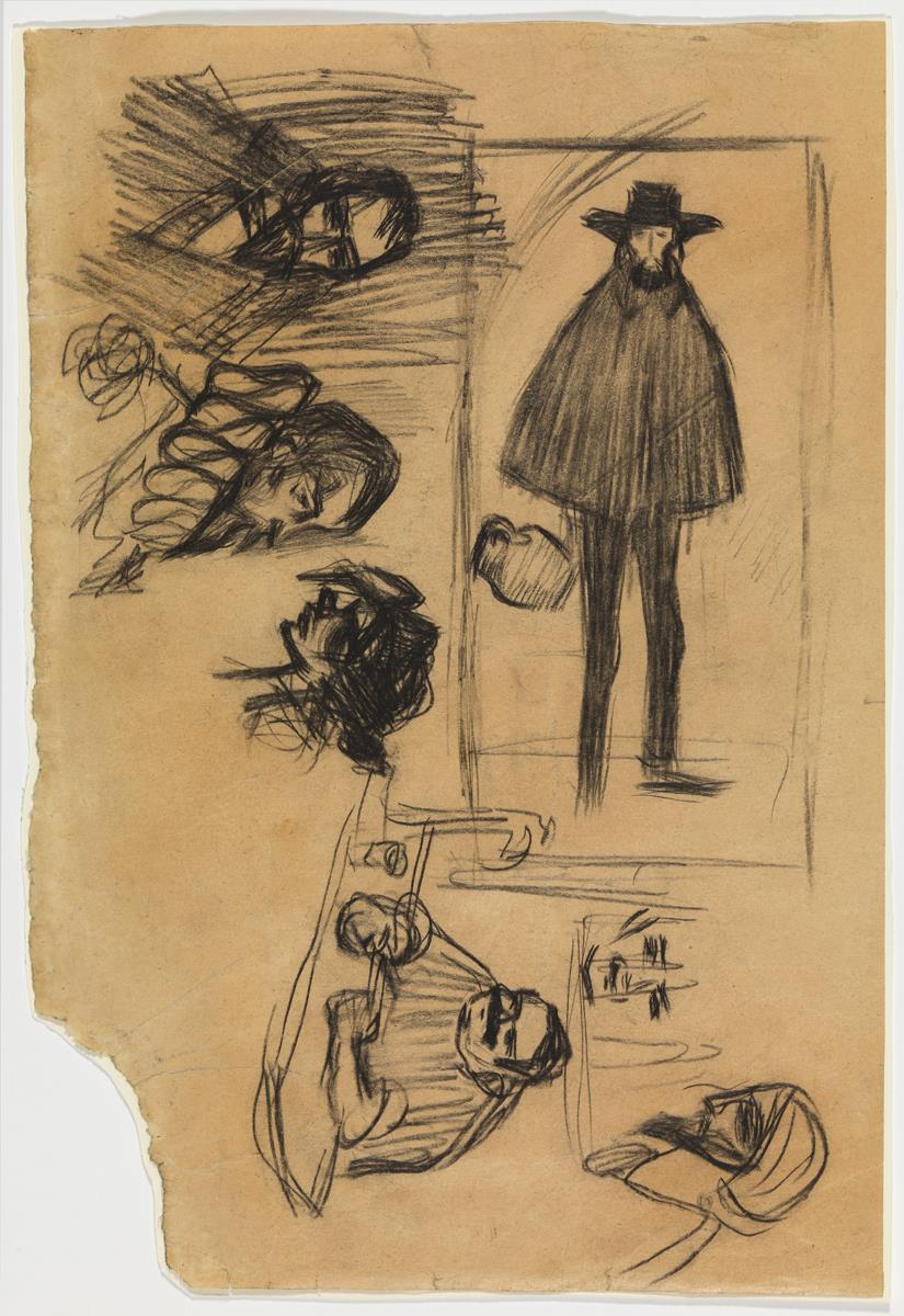 Pere Romeu i altres croquis