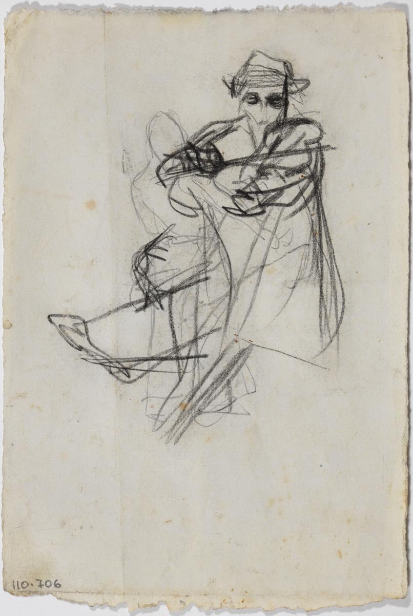 Blind Man playing the Violin