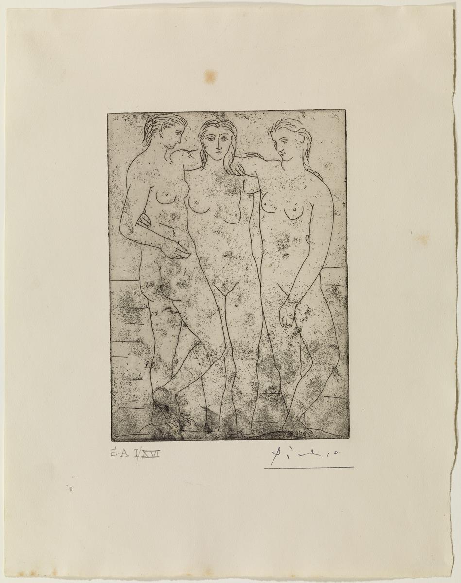 Las tres bañistas. II