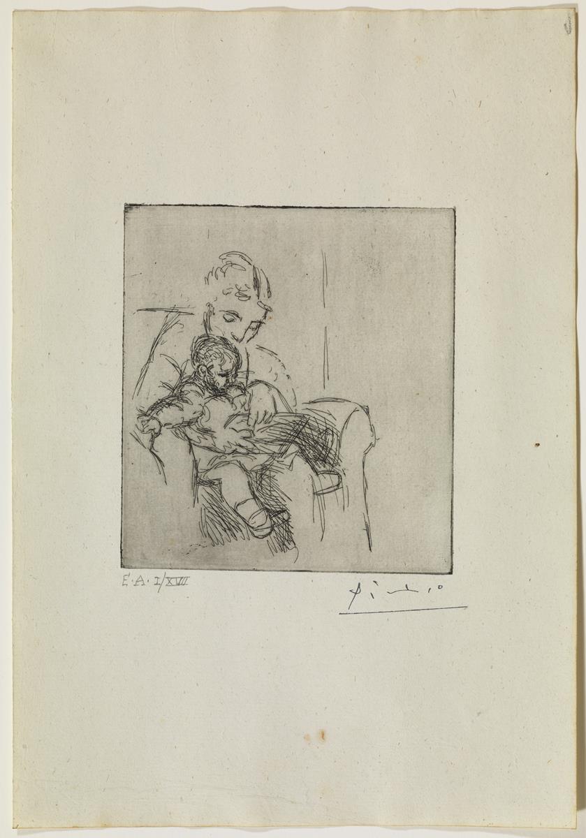 Madre e hijo (Olga y Paulo)