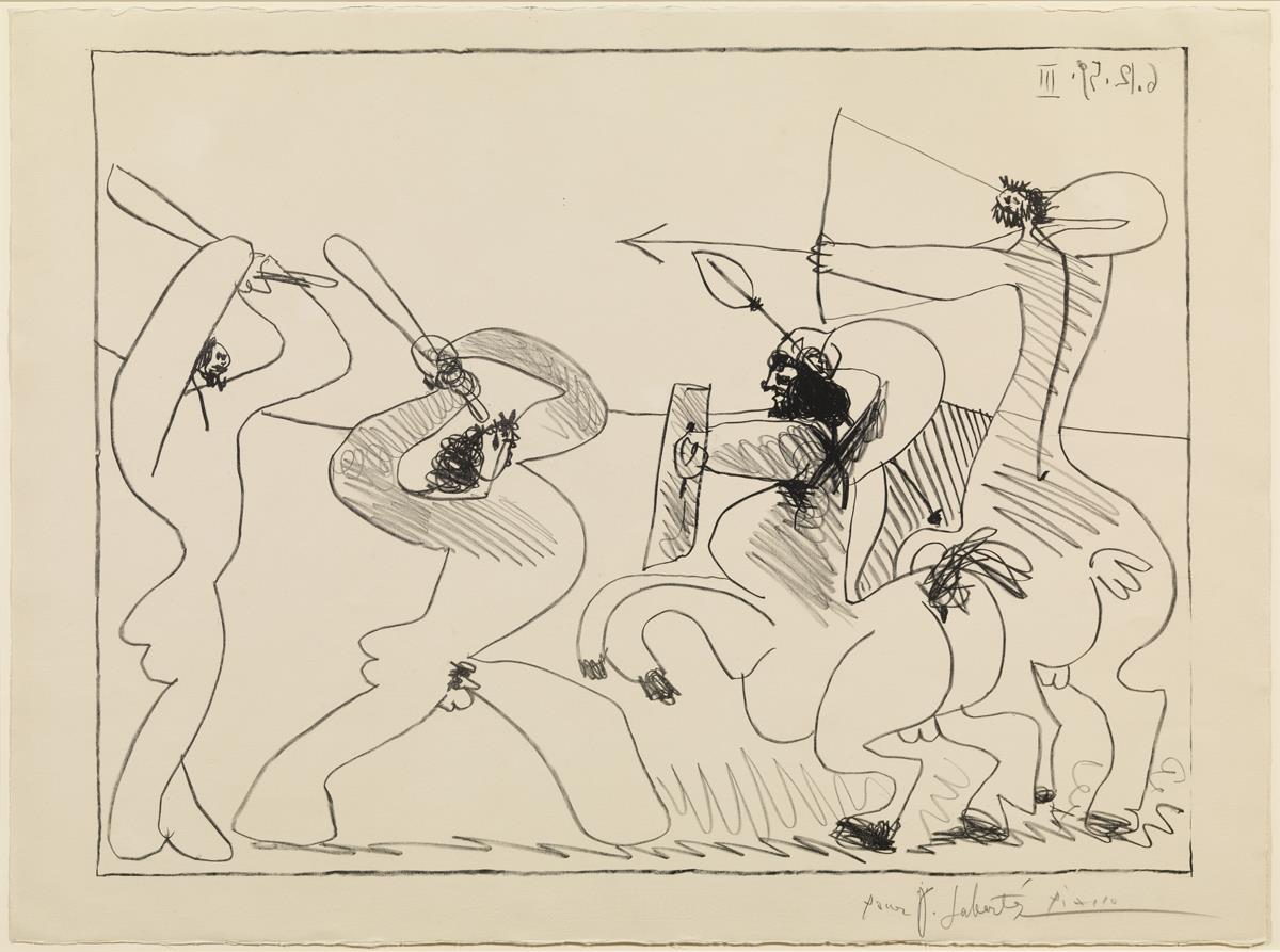 Combate de centauros. III