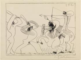 Combate de centauros. III