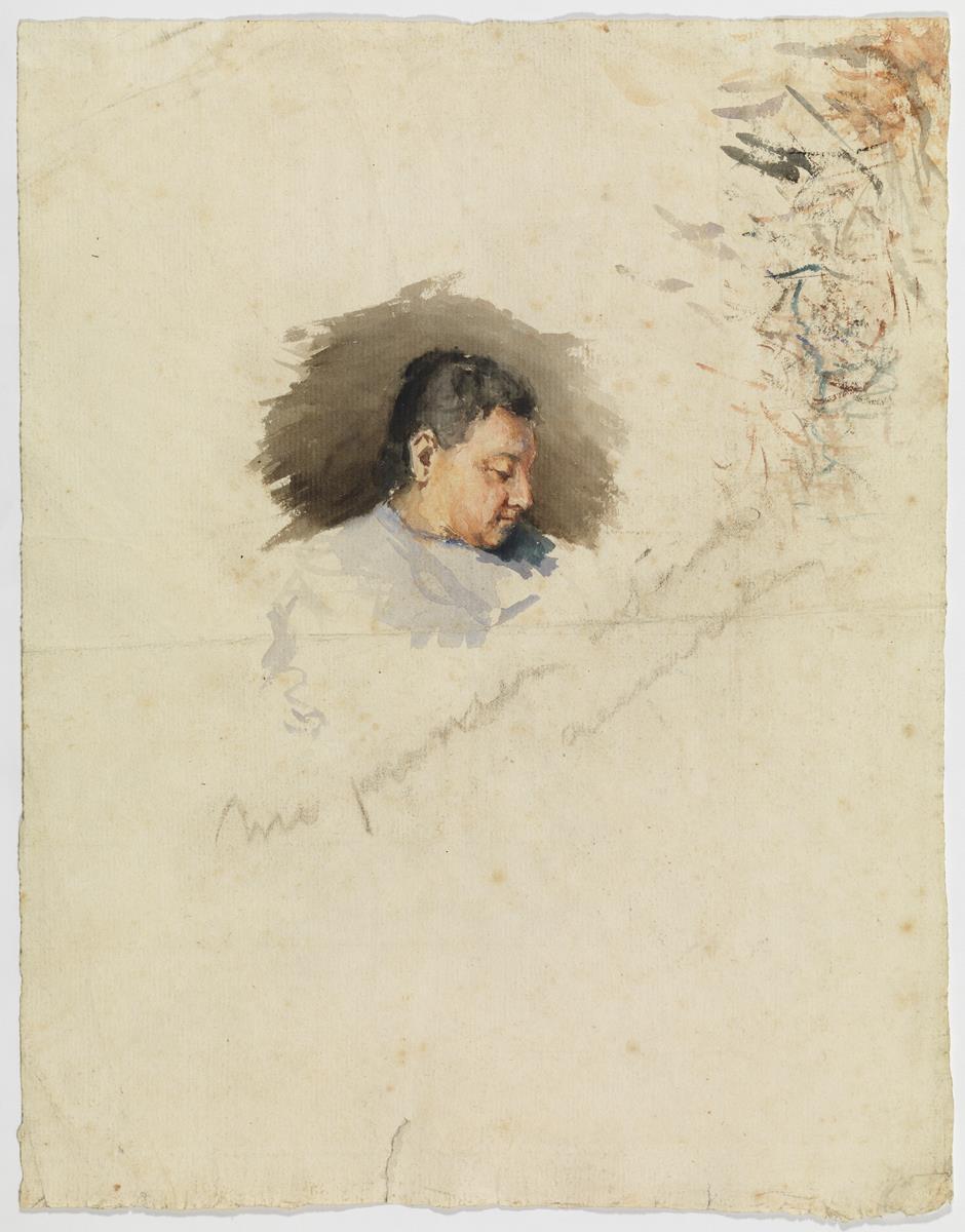 La madre del artista