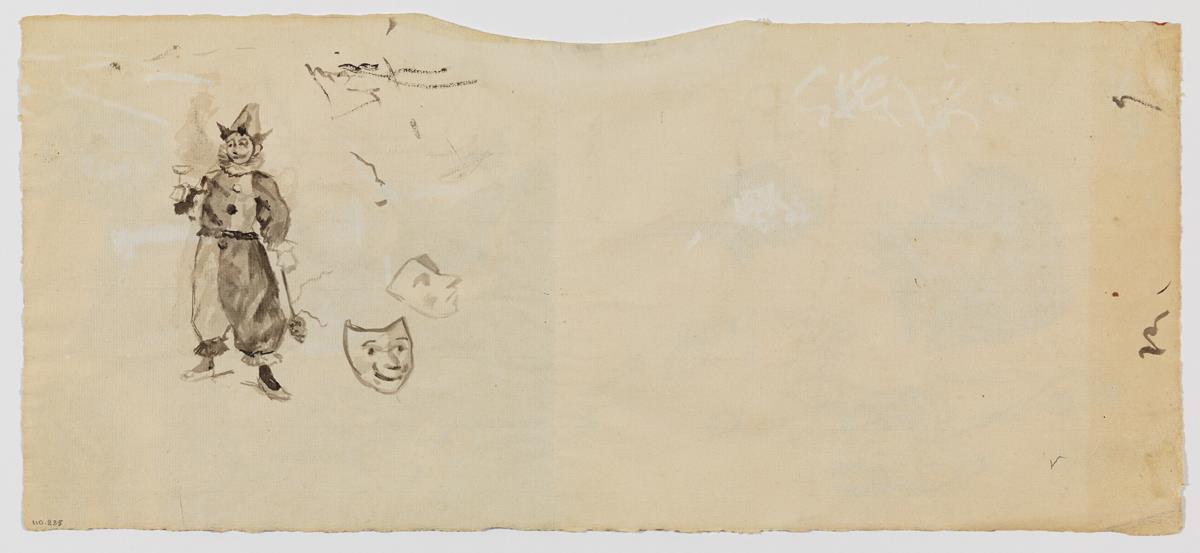 Pierrot and Two Masks