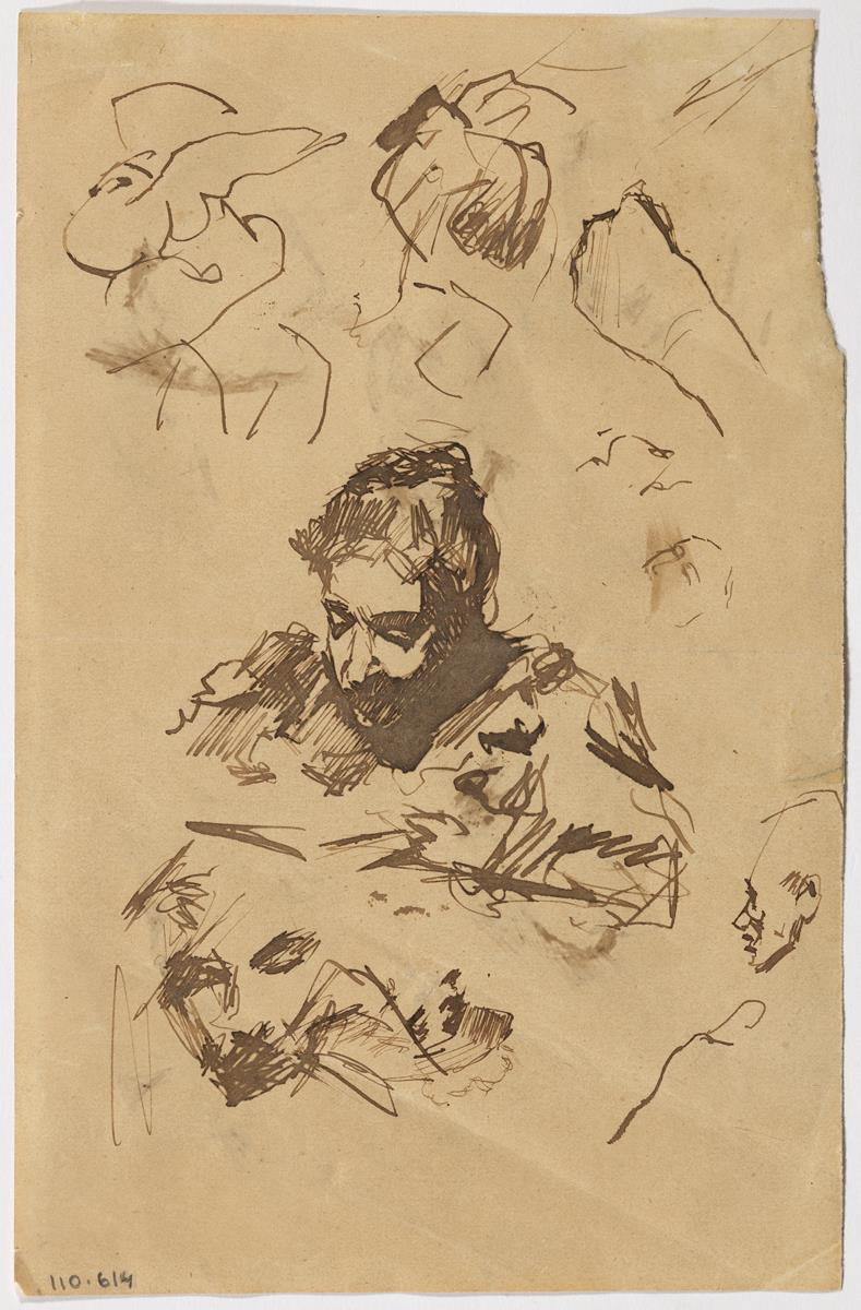 La mare de l’artista i altres croquis