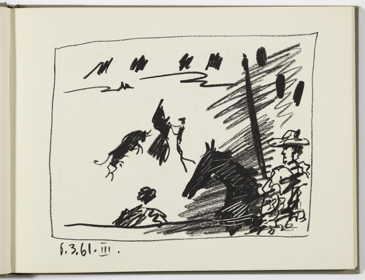 Citant el toro amb la capa