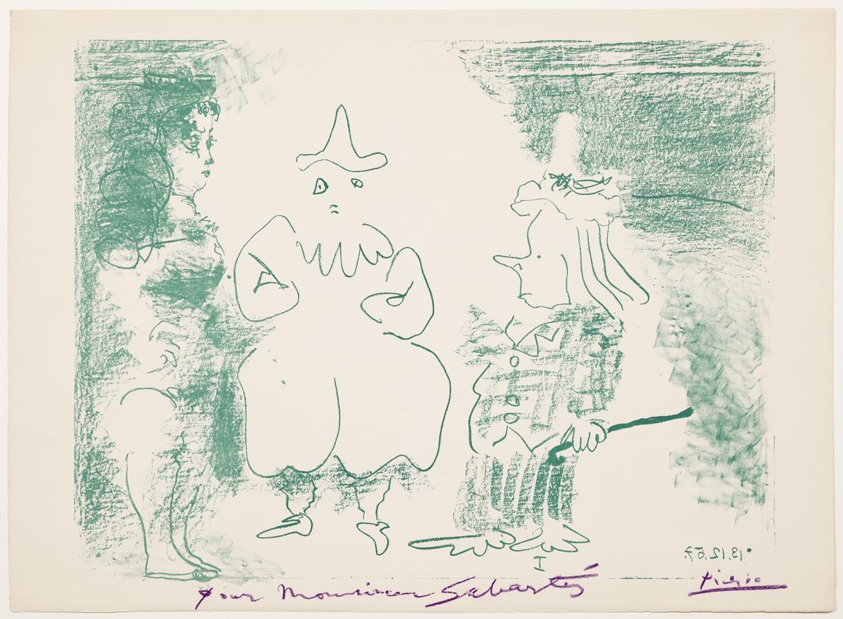 The Horsewoman and the Clowns