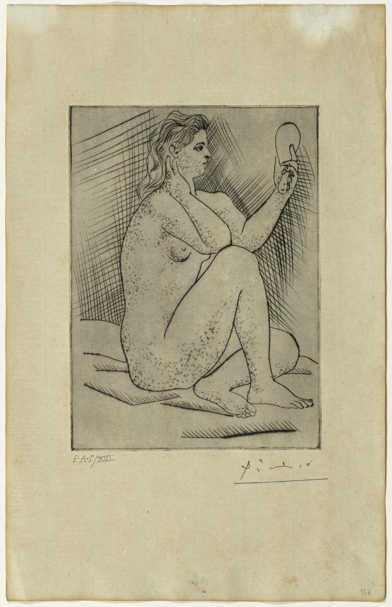 Mujer ante el espejo