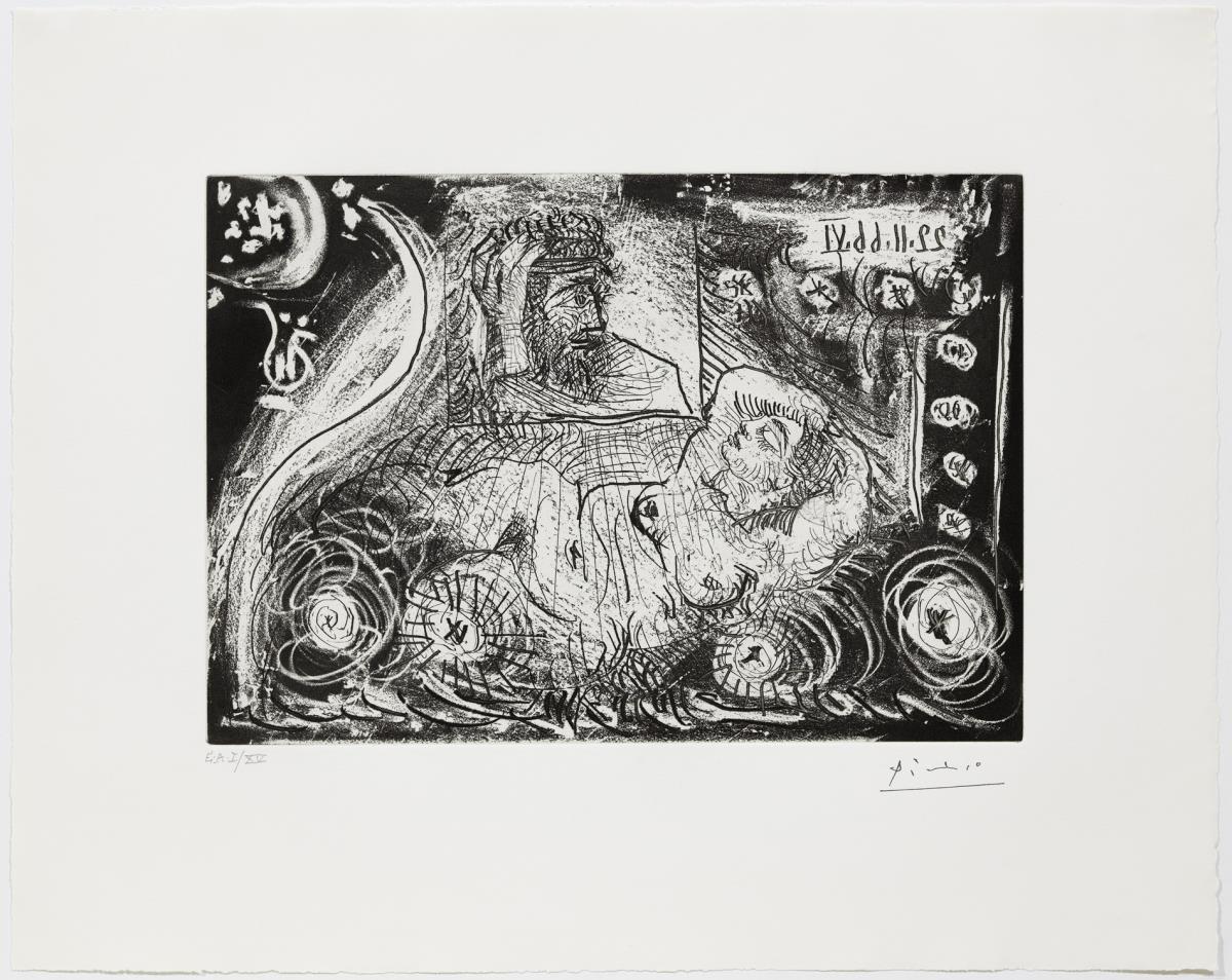 En el teatro: David pensando en Betsabé