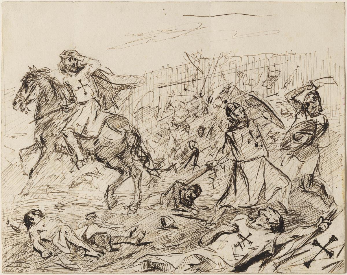 La batalla de Covadonga