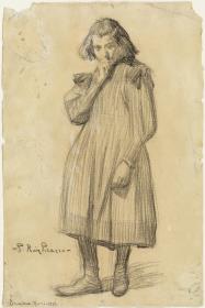 Girl with Her Finger in Her Mouth