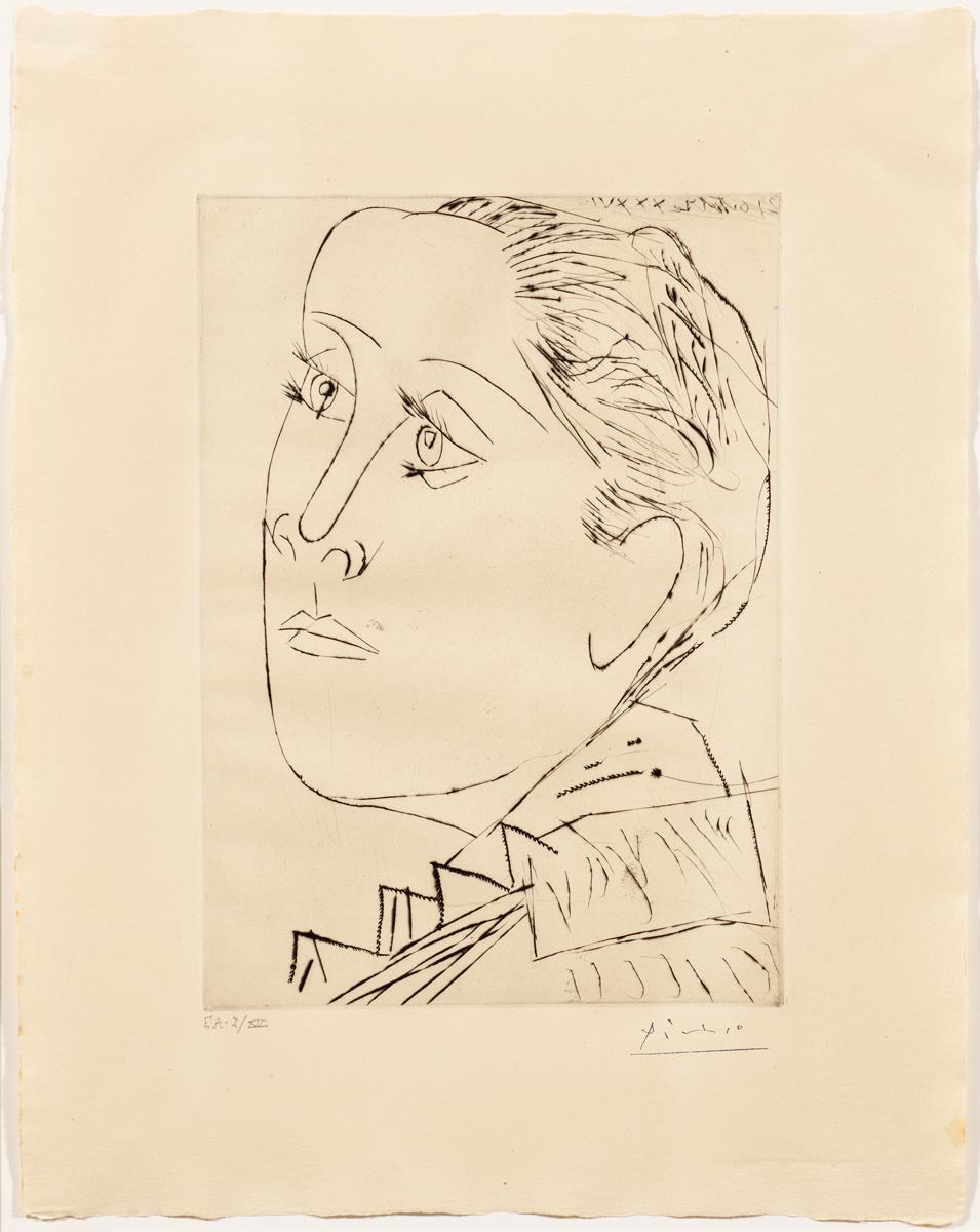 Retrato de Dora Maar con moño. I