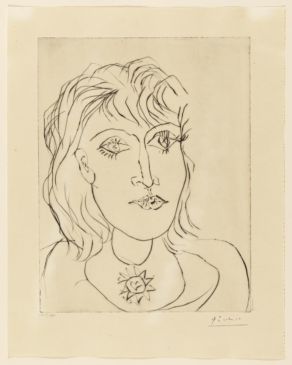 Dora Maar with a Necklace