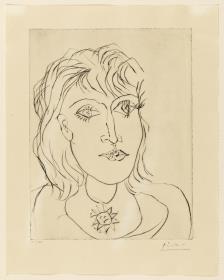 Dora Maar con collar