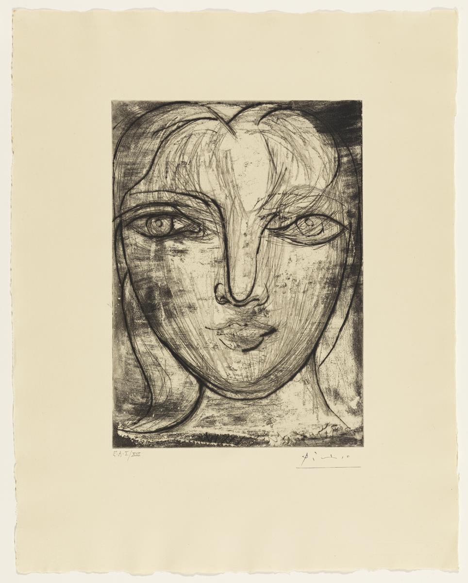 Retrat de Marie-Thérèse de cara