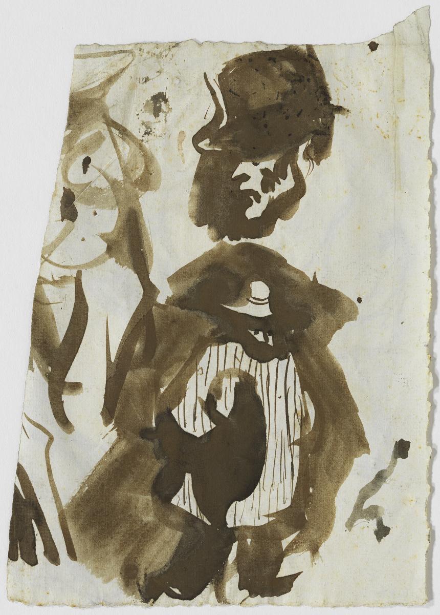 Croquis de personatge masculí