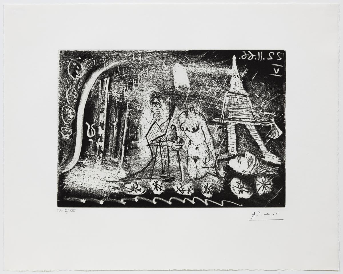 beheaded At the Theatre: Woman Beheaded by an Executioner, and Old Man | Picasso  museum Barcelona | Official website