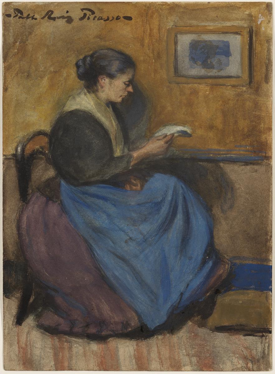 Seated Woman, Reading
