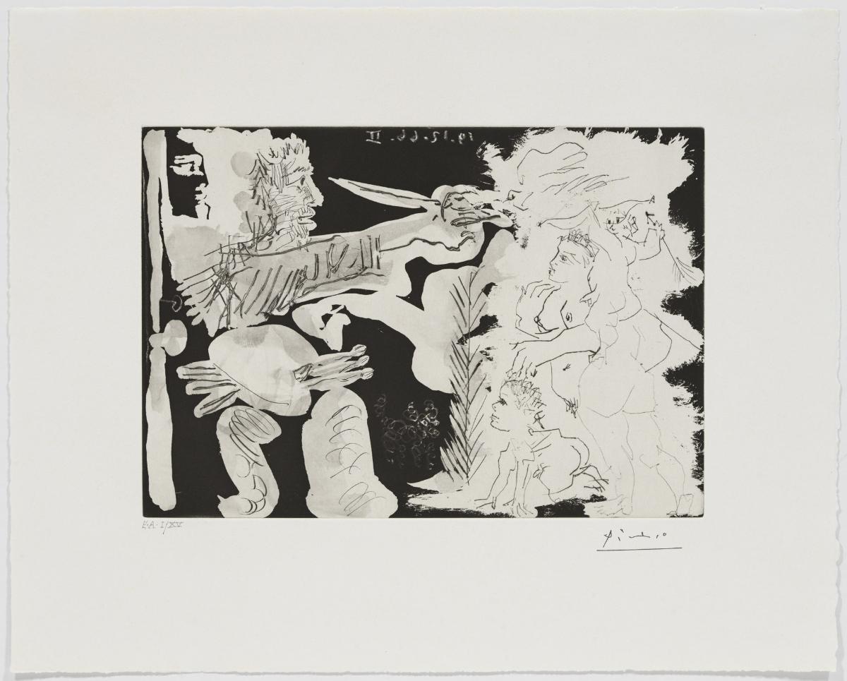 The Painter with a Small Dog