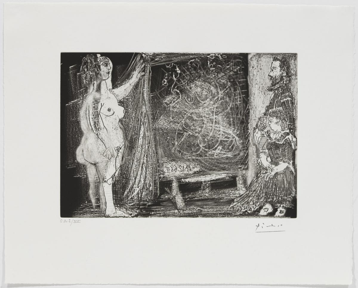 In the Studio: Model and two Amateurs