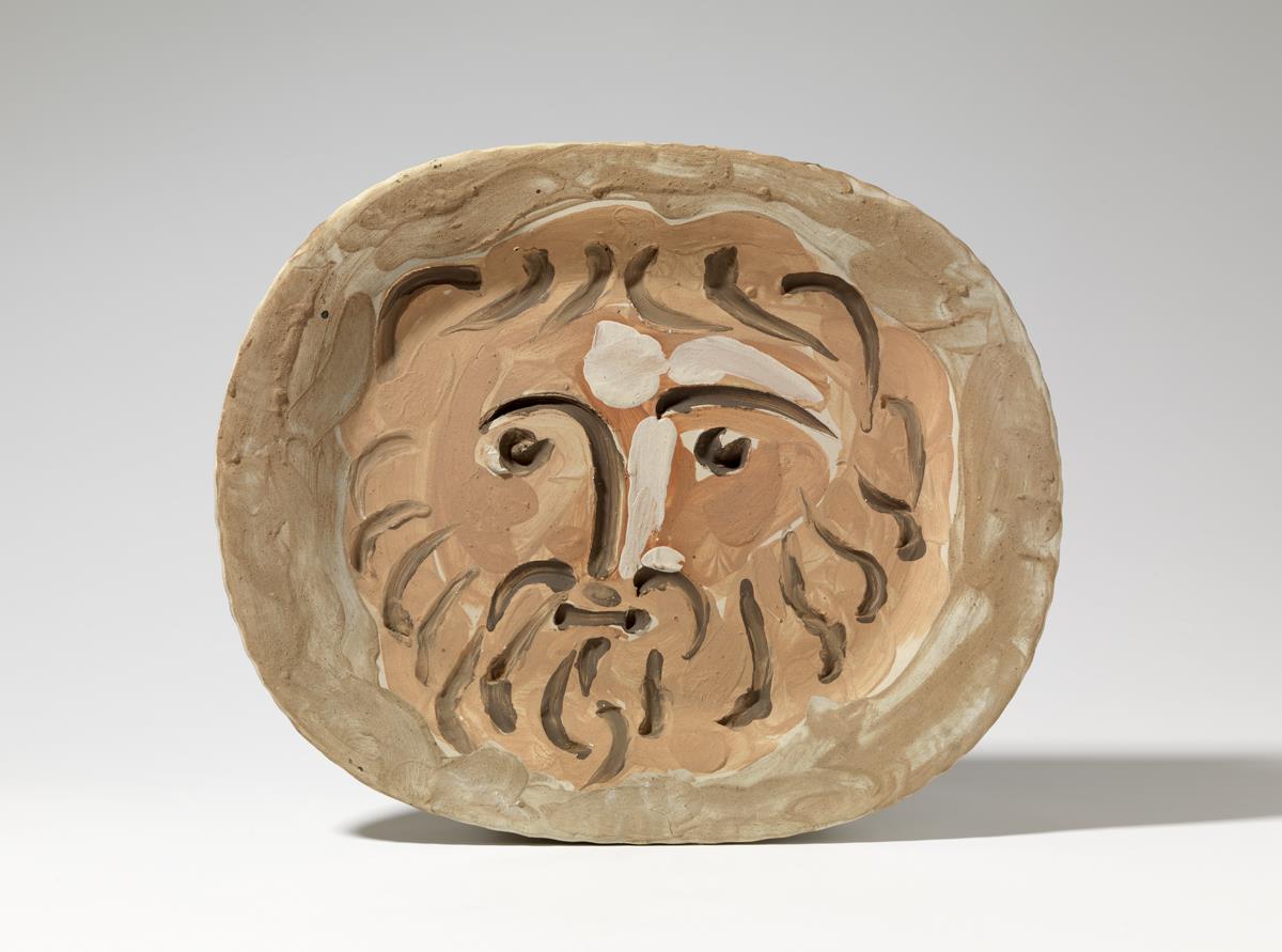 Head of a Bearded Man