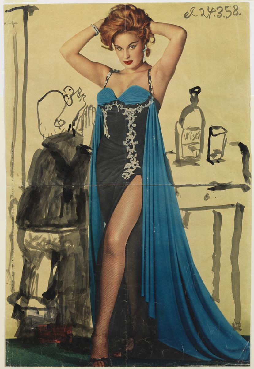 Humorous Composition. Jaume Sabartés and Sylvia López