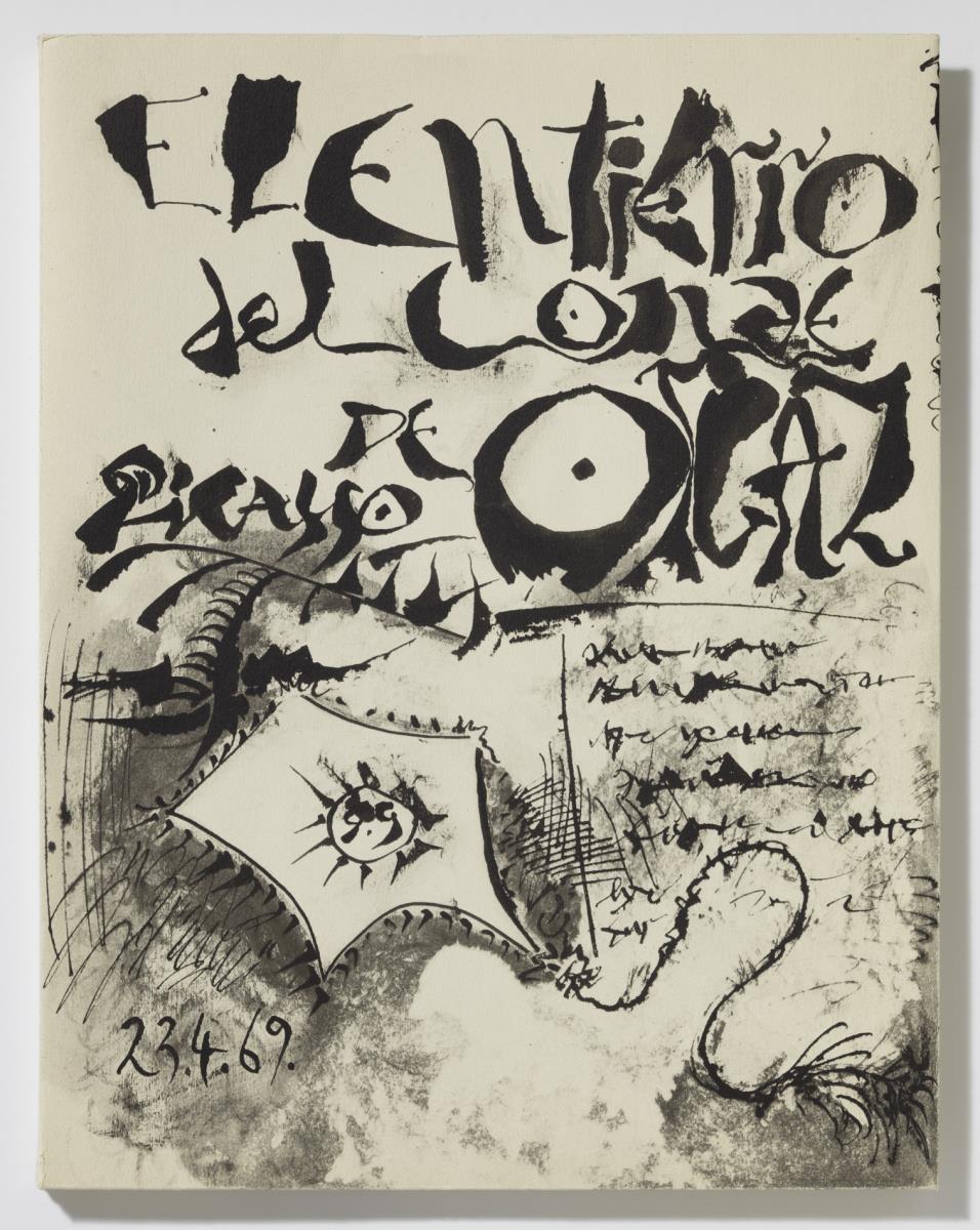 El entierro del conde de Orgaz (facsimile of the original manuscript)