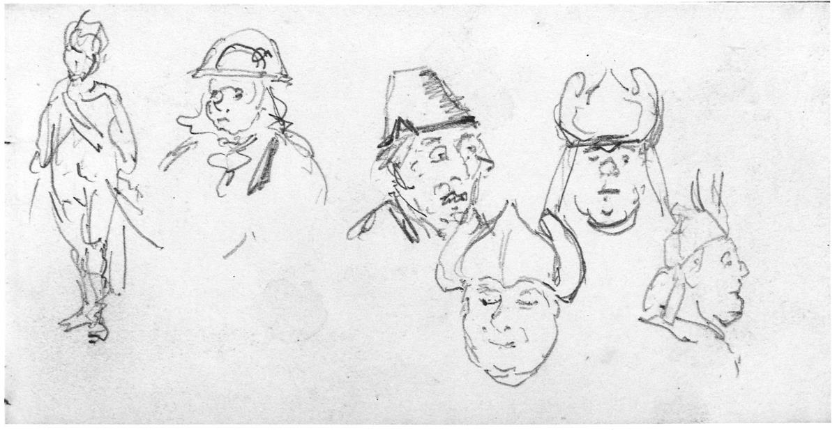 Sketches of Characters in Disguises