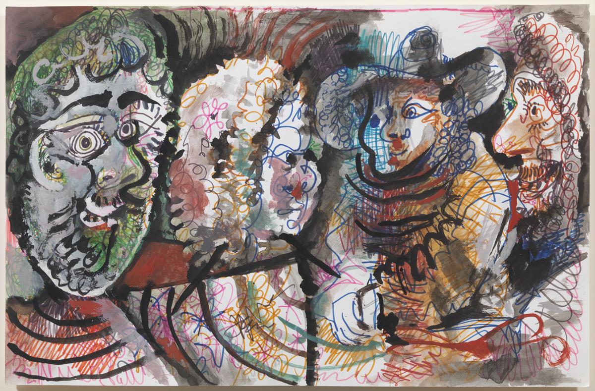 Cuatro personajes o La conversación