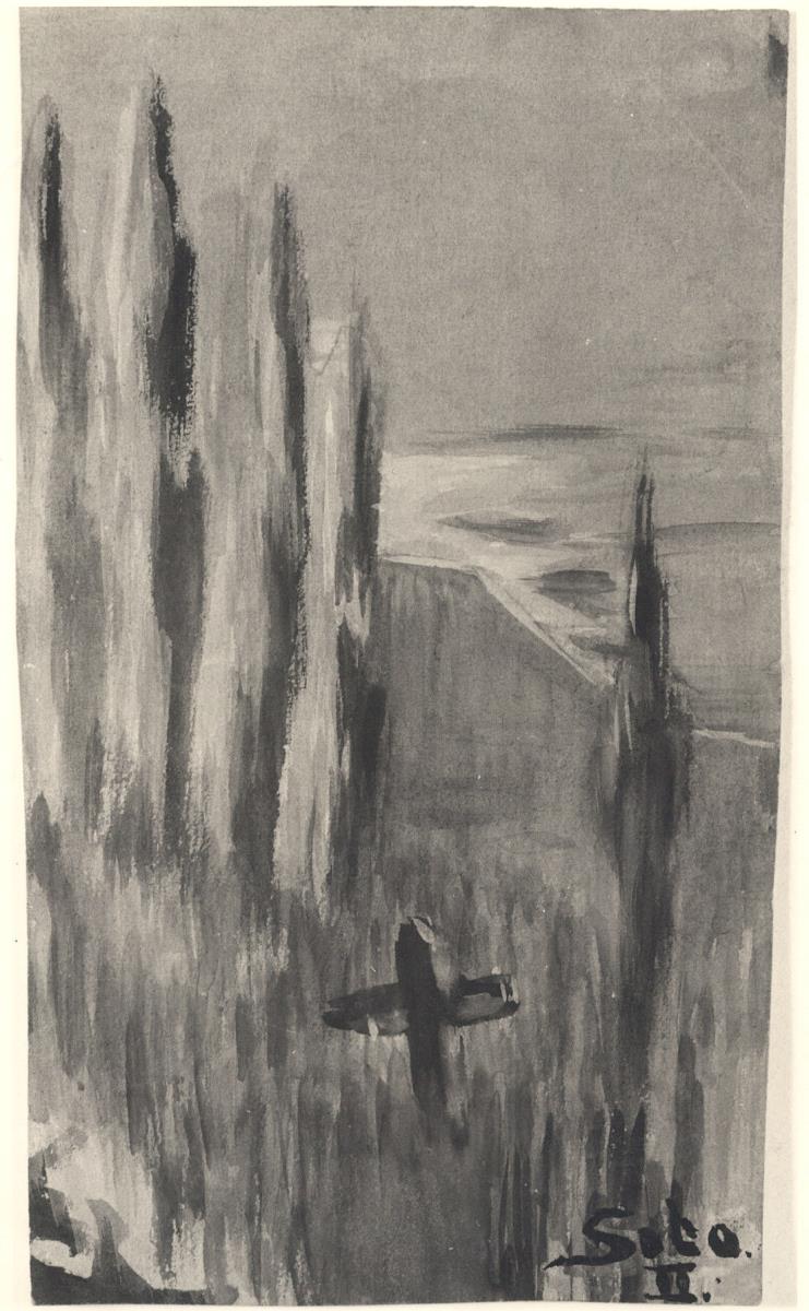 Racó d'un cementiri