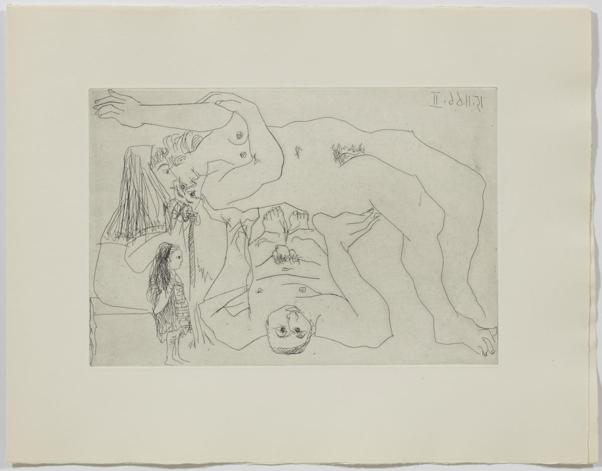 Antipodists Observed by a Peasant Woman and Her Granddaughter