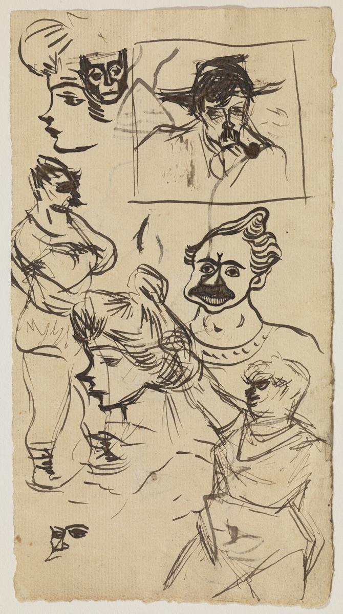 Juli Vallmitjana y otros croquis