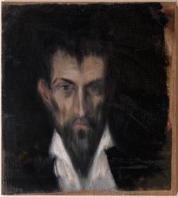 Hombre al estilo de El Greco