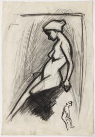 Profile of a Female Nude