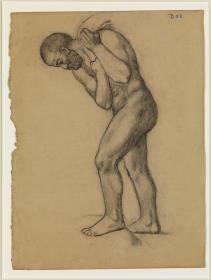 Home carregant un sac (segons Puvis de Chavannes)