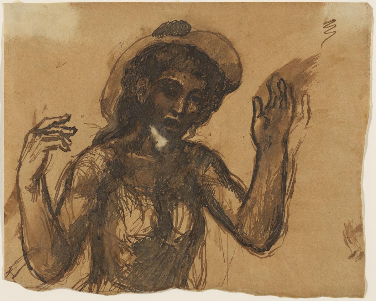 Woman, Half-Length