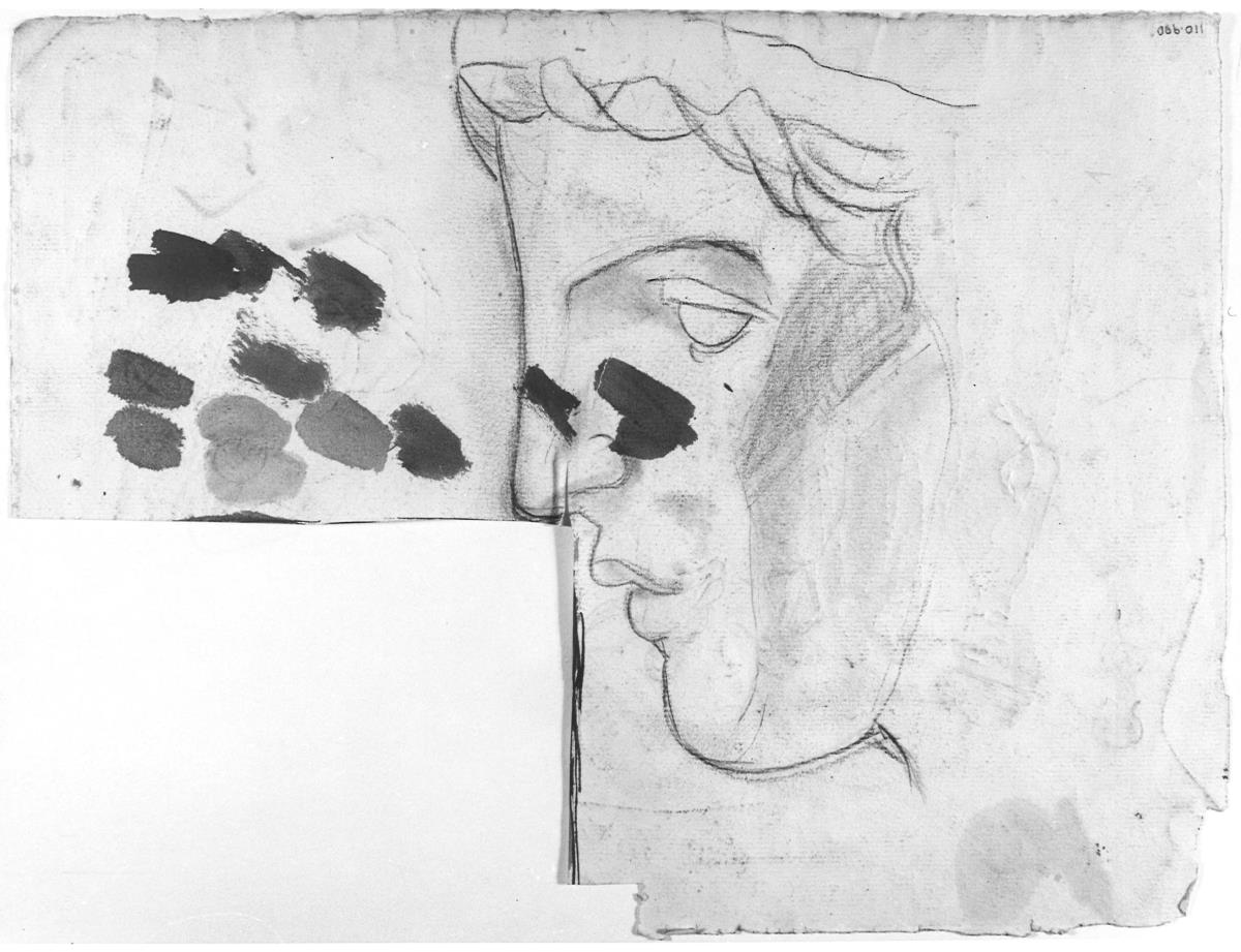 Perfil d'una escultura clàssica