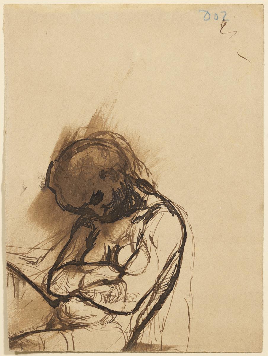 Seated Woman, Dozing