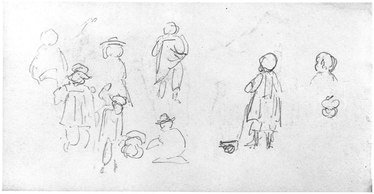 Sketches of Child Playing