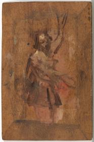 Estudio para "Escena religiosa"