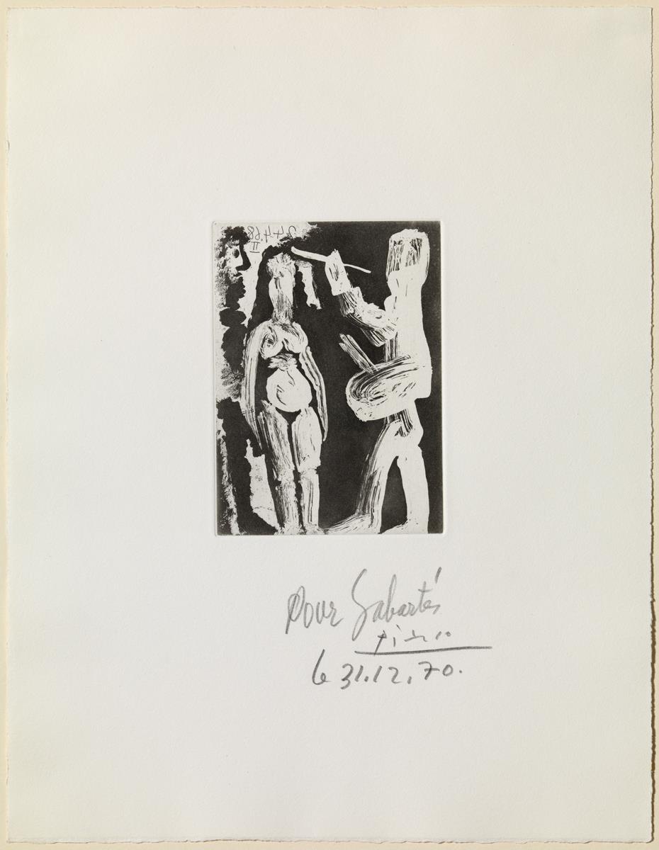 Pintor, modelo y espectador