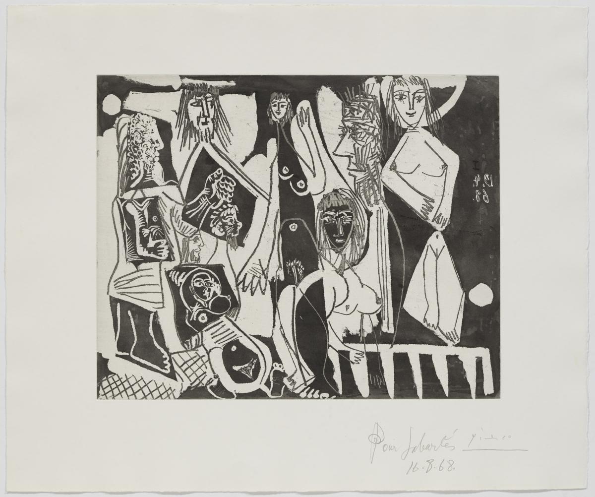 Woman in Bed, Dreaming: Men and Women