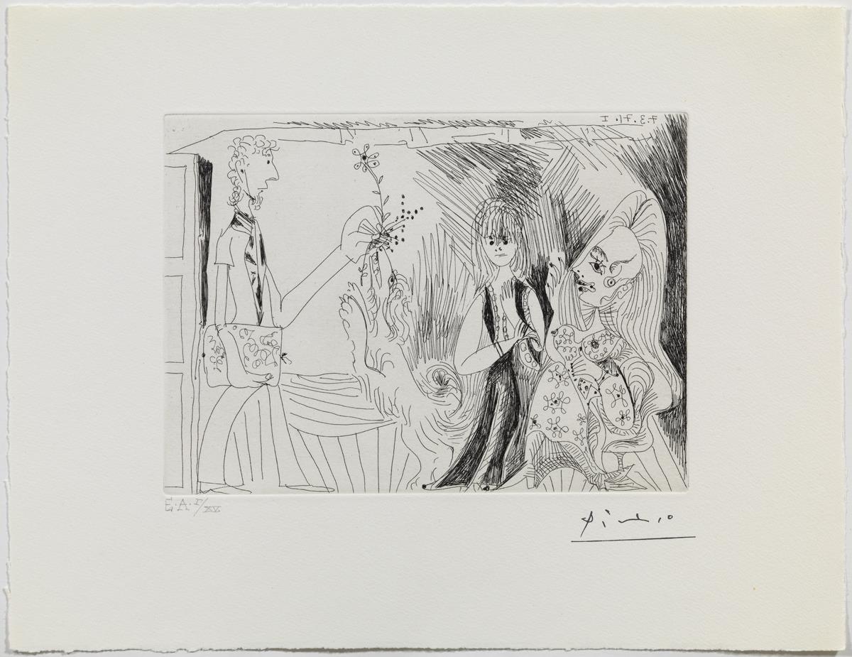 Kaboul, with Piero Crommelynck, His Wife and Daughter