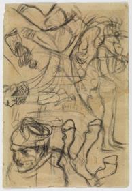 Diversos croquis superpuestos