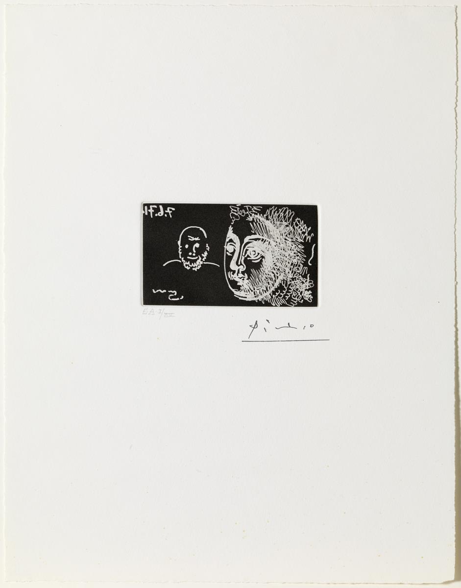 Autorretrato con una mujer