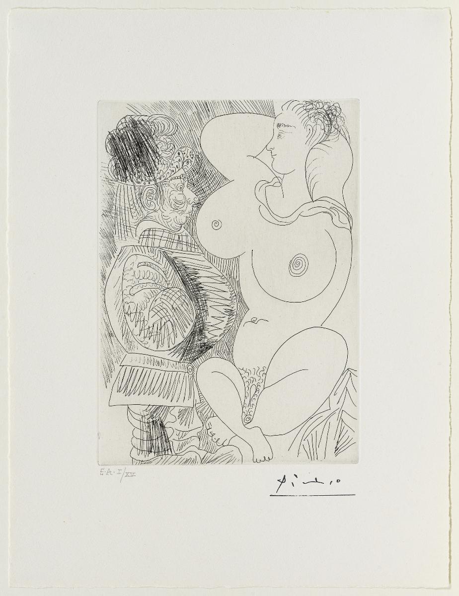 Big Woman and Paunchy Little Man