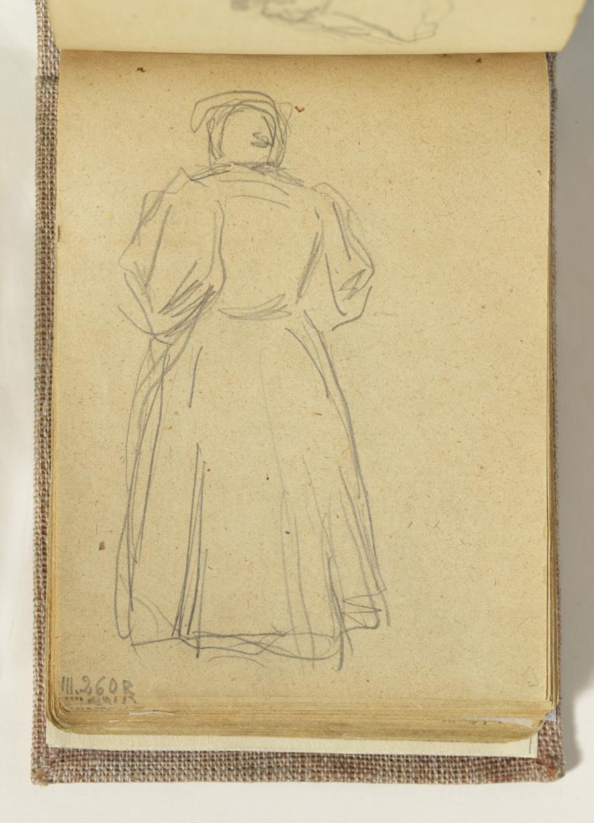 Dona d'esquena