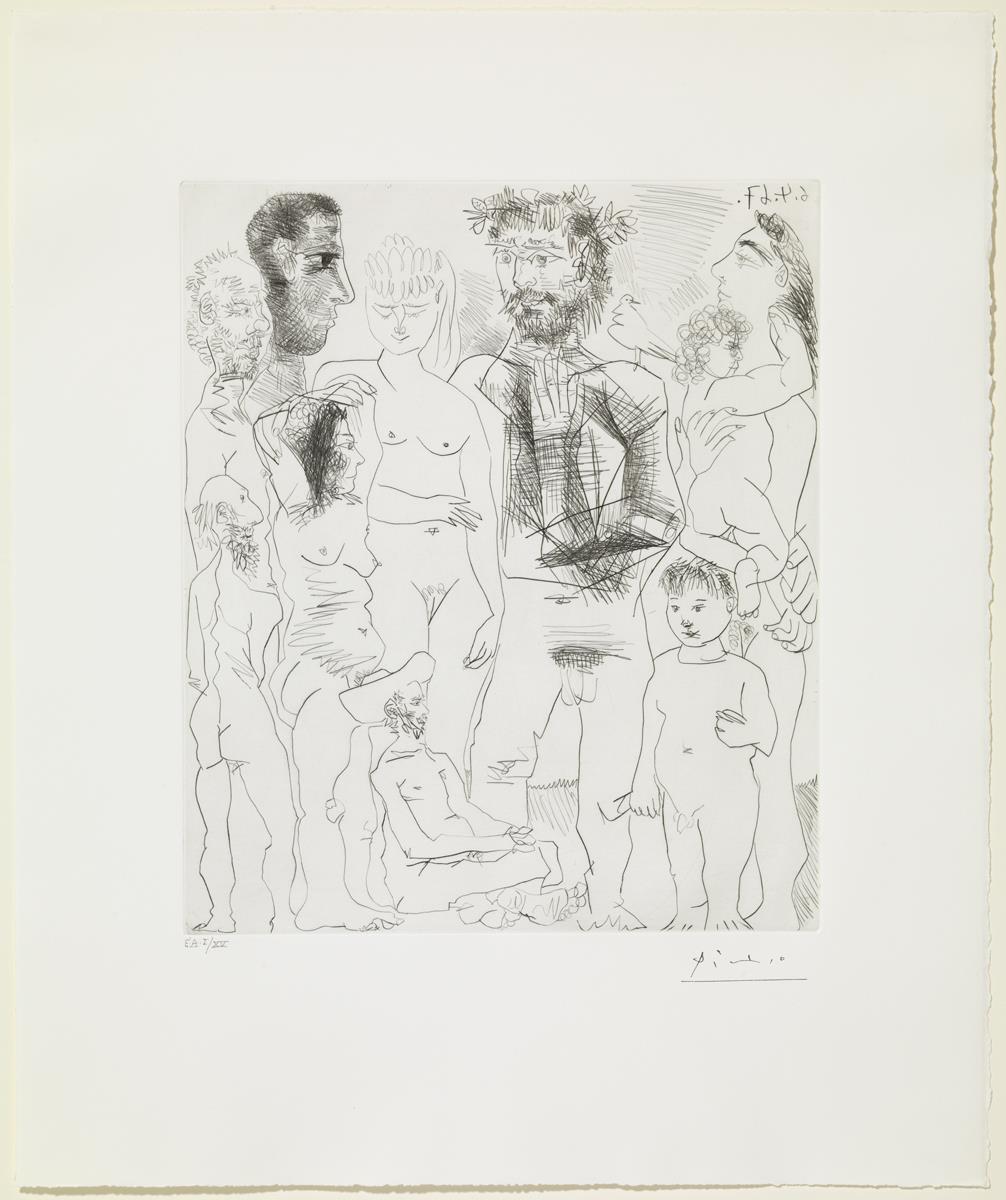 Reflection of the Old Painter about His Work