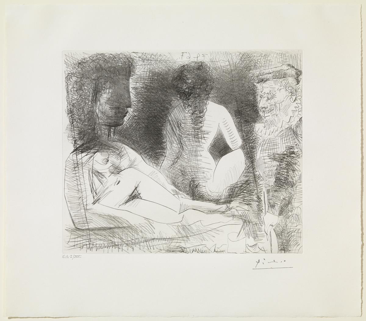 Pintor amb dues models